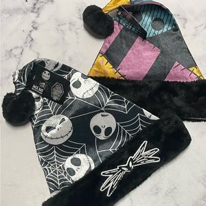 TNBC Jack & Sally Christmas Hat Set